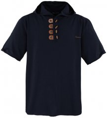 Lavecchia 609 T-shirt with Hoodie Black