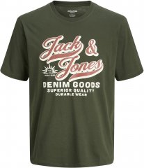 Jack & Jones Logo 2COL T-Shirt Green