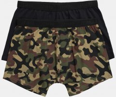 JP1880 FLEXNAMIC OEKO-TEX Boxer Shorts 2-Pack Green