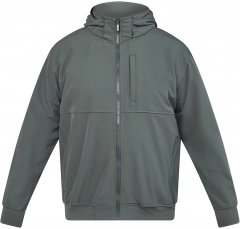 North Latitude 61301 Giacca Softshell con Cappuccio Rimovibile Verde Scuro
