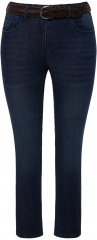 Ulla Popken Stretch Sarah Fit Skinny Jeans Blue Denim
