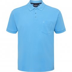 North Latitude Polo Pique Short Sleeve Turquoise