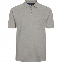 North Latitude Polo Short Sleeve Grey TALL