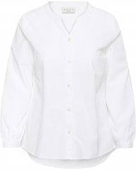 Kaffe Curve Nana Camicia a maniche lunghe Bianco