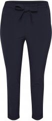 Kaffe Curve Jia Pantaloni con cintura Blu navy notte