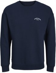 Jack & Jones College Logo Sweatshirt Navy