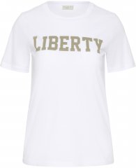 Kaffe Curve June T-shirt Bianco