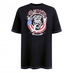 D555 Birkenhead T-Shirt Gas Monkey Garage Navy