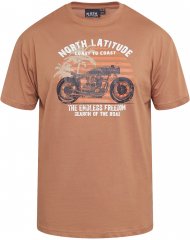 North Latitude 61118 T-Shirt Con Stampa Amberlight