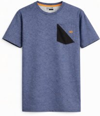 Motley Denim Milan T-shirt Indigo chiaro