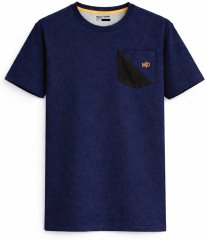 Motley Denim Milan T-shirt Blu navy