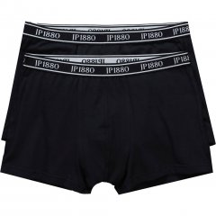 JP1880 Boxershorts Flexnamic 2-Pack Black