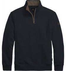 Double Outfitters MTOP-1163 Felpa con mezza zip Blu navy