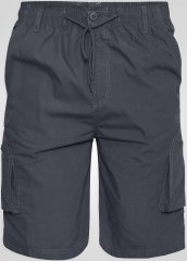 D555 Nick Pantaloncini Cargo con Vita Elasticizzata Grigio