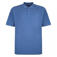 Espionage P074C Polo a Maniche Corte Blu Fiordaliso