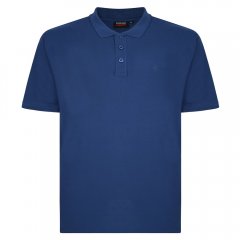 Espionage P074C Polo a Maniche Corte Blu Scuro
