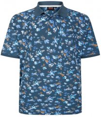 Espionage P221 polo con stampa floreale