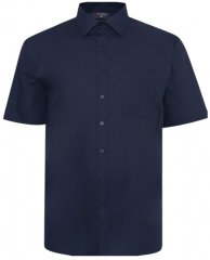 Espionage SH147 Camicia a Maniche Corte Blu Scuro