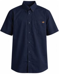 Motley Denim Zagreb Camicia a maniche corte Blu navy