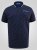 D555 Reid AOP Polo With Jacquard Collar, Pocket And Cuffs Blu navy - Polo - Polo Uomo Taglie Forti