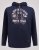 D555 Hector Adventurer Printed Zip Through Hoody Blu navy - Felpe & felpe con cappuccio - Felpe & Felpe con Cappuccio Uomo Taglie Forti