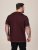 D555 Baldwin Grumpy Old Man Club Print Crew Neck T-shirt Burgundy/ Black Twist - Magliette - Magliette Uomo Taglie Forti