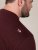 D555 Baldwin Grumpy Old Man Club Print Crew Neck T-shirt Burgundy/ Black Twist - Magliette - Magliette Uomo Taglie Forti