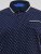 D555 Reid AOP Polo With Jacquard Collar, Pocket And Cuffs Blu navy - Polo - Polo Uomo Taglie Forti