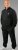 20 Nodi Mistral Tracksuit in Combed Fleece Cotton Black - Tute da ginnastica - 