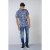 D555 Sheldon Hawaii Shirt Navy - Camicie - Camicie Taglie Forti Uomo