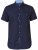 D555 Tim Short Sleeve Shirt Navy - Camicie - Camicie Taglie Forti Uomo