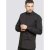 D555 Michael Couture Stretch Shirt Black - Camicie - Camicie Taglie Forti Uomo