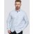 D555 Addington Printed Oxford Shirt Blue - Camicie - Camicie Taglie Forti Uomo