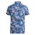 D555 Reuben Hawaii Shirt Navy - Camicie - Camicie Taglie Forti Uomo