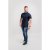 D555 Brixton Shirt Navy - Camicie - Camicie Taglie Forti Uomo