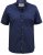 D555 Telford S/S Micro Ao Print Shirt Navy - Camicie - Camicie Taglie Forti Uomo