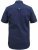 D555 Telford S/S Micro Ao Print Shirt Navy - Camicie - Camicie Taglie Forti Uomo