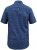 D555 Tristain S/S Floral Ao Print Shirt Navy - Camicie - Camicie Taglie Forti Uomo