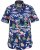 D555 Durham Flamingo Hawaiian Ao Print Shirt - Camicie - Camicie Taglie Forti Uomo