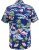 D555 Durham Flamingo Hawaiian Ao Print Shirt - Camicie - Camicie Taglie Forti Uomo