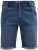 D555 Suffolk Blue Stretch Denim Shorts - Shorts - Pantaloncini Uomo Taglie Forti