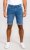 D555 Suffolk Blue Stretch Denim Shorts - Shorts - Pantaloncini Uomo Taglie Forti