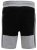 D555 Kirton Couture Elasticated Waistband Shorts Black/Charcoal - Pantaloni & pantaloncini tuta - Pantaloni Tuta Uomo Taglie Forti