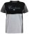 D555 Felix Couture Crew Neck Cut And Sew T-Shirt Black/Charcoal - Magliette - Magliette Uomo Taglie Forti