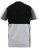 D555 Felix Couture Crew Neck Cut And Sew T-Shirt Black/Charcoal - Magliette - Magliette Uomo Taglie Forti
