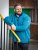 D555 Conway 1 1/4 Zip Neck Fleece Sweatshirt With Bear Logo Teal - Felpe & felpe con cappuccio - Felpe & Felpe con Cappuccio Uomo Taglie Forti