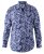 D555 Harrow AOP Shirt Blue - Camicie - Camicie Taglie Forti Uomo