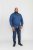 D555 Chilton LS Shirt Navy - Camicie - Camicie Taglie Forti Uomo