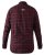 D555 Holton Dark Red Checked Flannel Shirt - Camicie - Camicie Taglie Forti Uomo