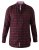 D555 Holton Dark Red Checked Flannel Shirt - Camicie - Camicie Taglie Forti Uomo